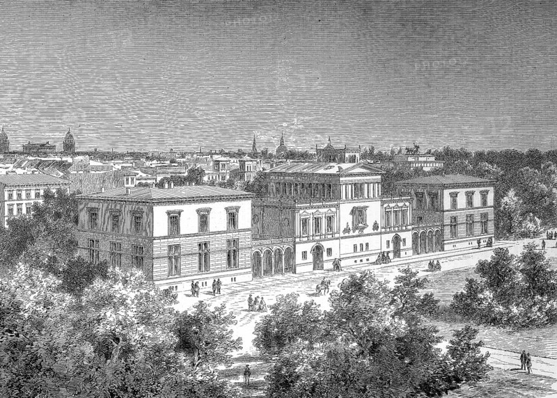 Palais Raczynski at Koenigsplatz, Berlin