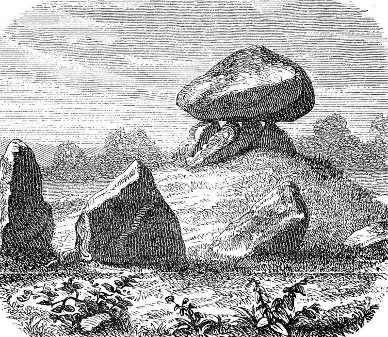 Dolmen of Halskom in Denmark, Historic