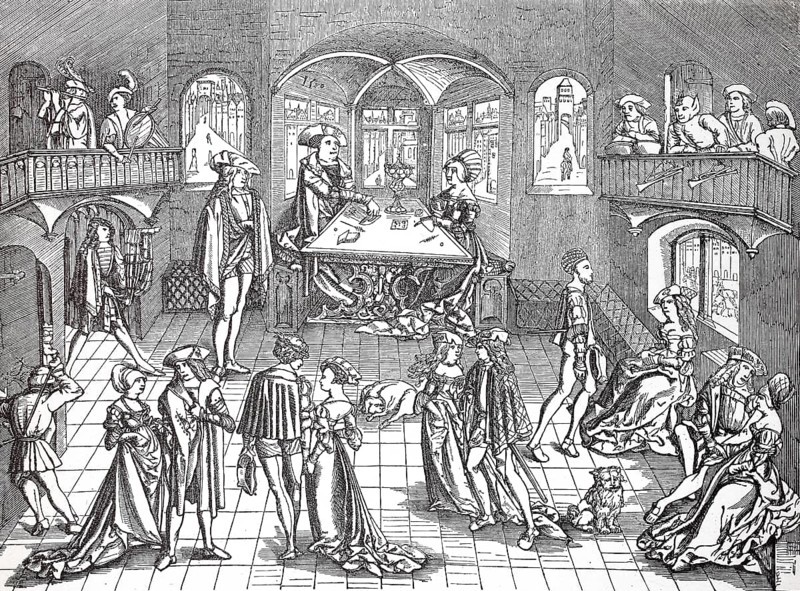 Cultural state at the end of the 15th century, Dance of the Patricians