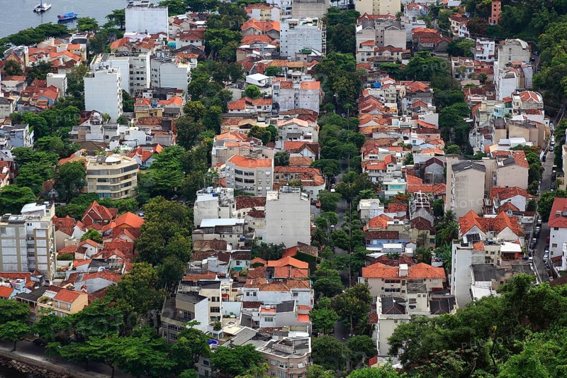 View of the city from Sugar Loaf Mountain, Urca district
