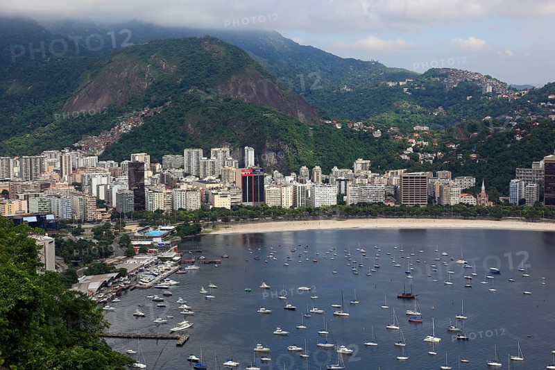 View of the city from Sugar Loaf Mountain, Rio de Janeiro