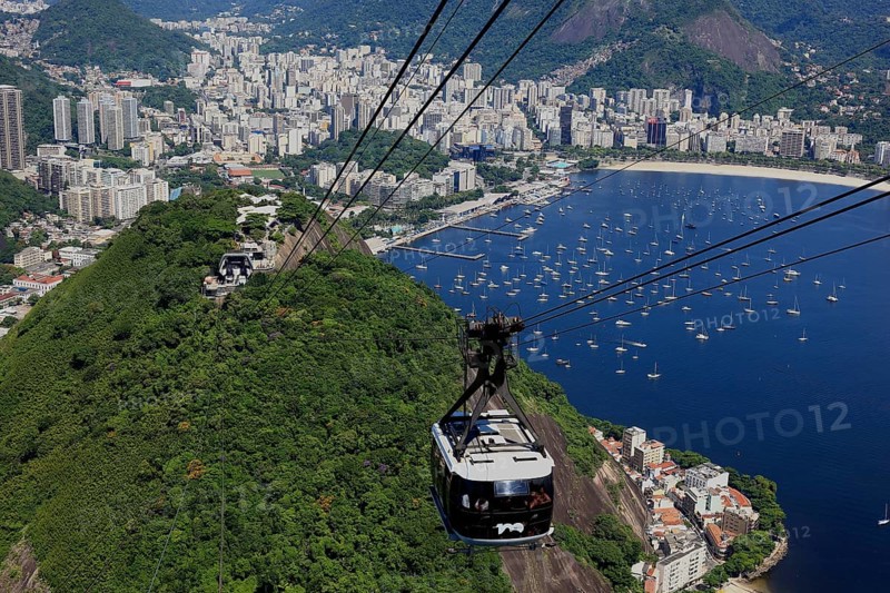 Cable car to Sugar Loaf Mountain, Pao de Acucar