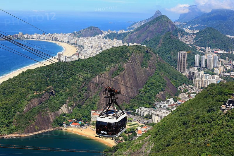 Cable car to Sugar Loaf Mountain, Pao de Acucar