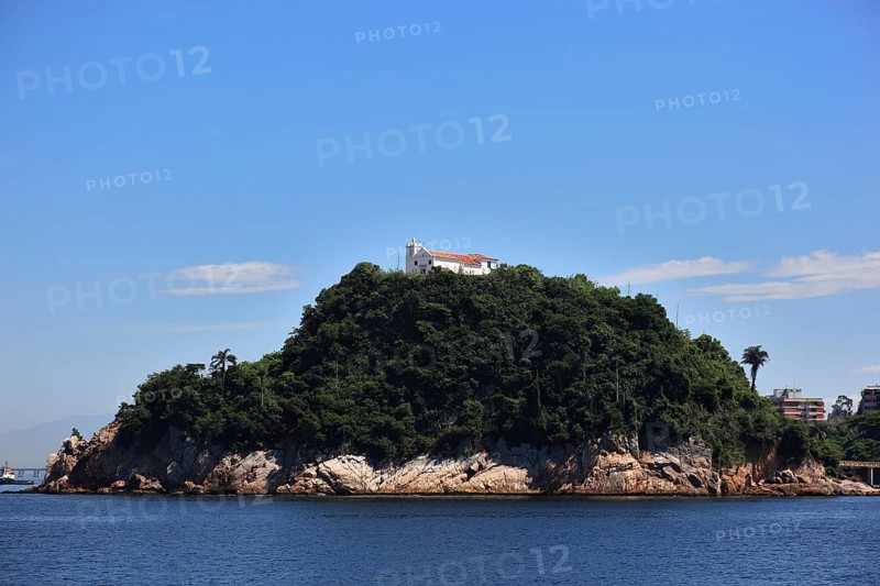 Monastery island off Niteroi, Rio de Janeiro