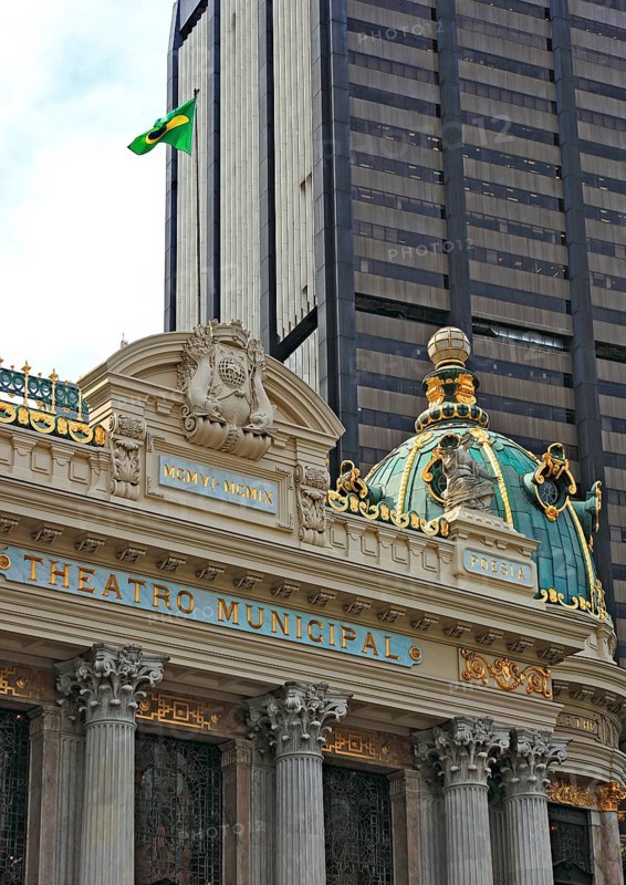 The Theatro Municipal, Cinelandia Square