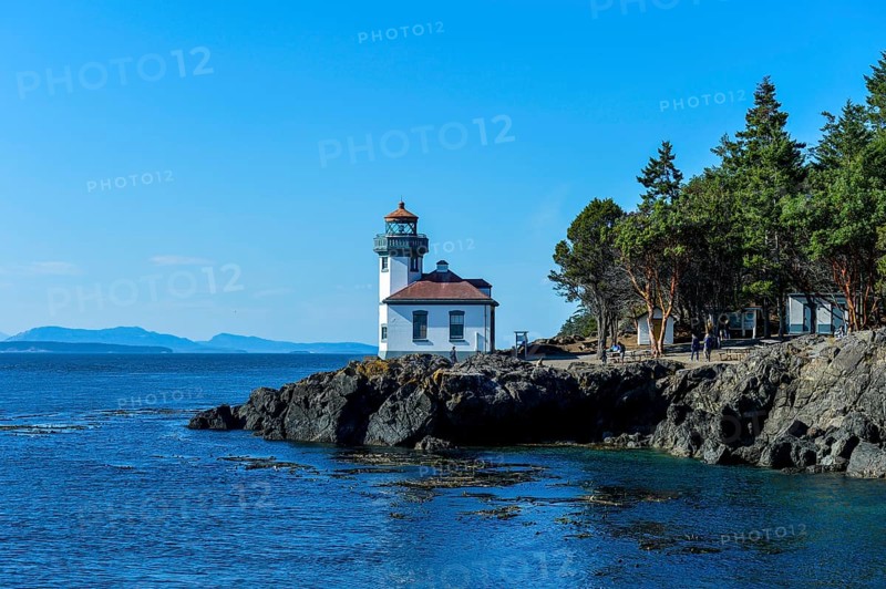 Lime Kiln Lighthouse, San Juan island. Washington State