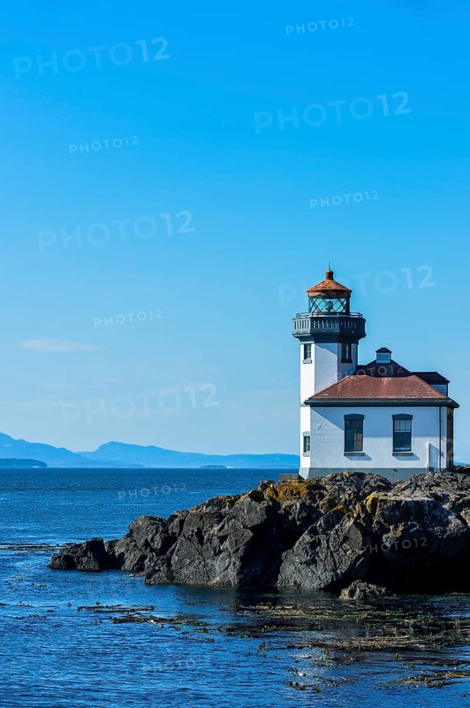 Lime Kiln Lighthouse, San Juan island. Washington State