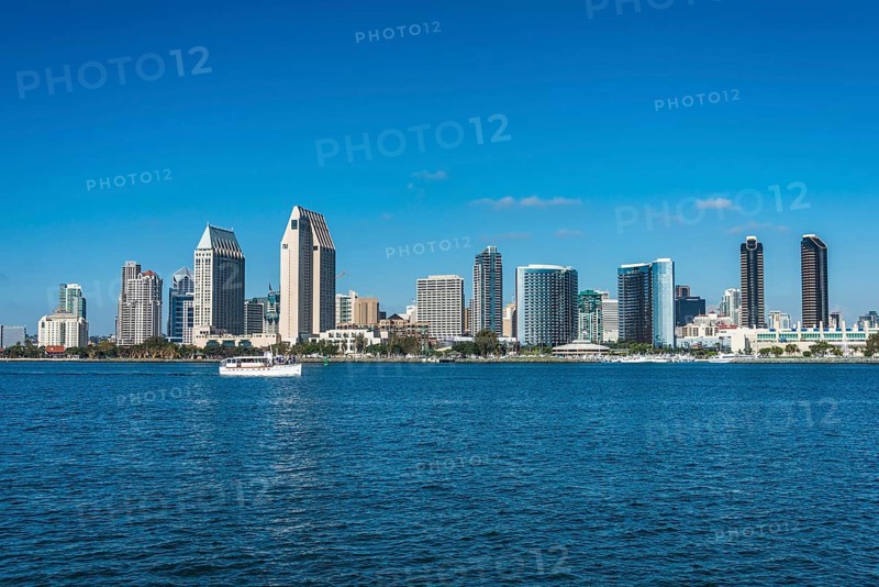 San Diego skyline, Coronado