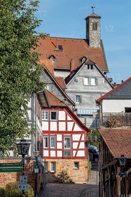 Steep alley to the old town hall, Old Town