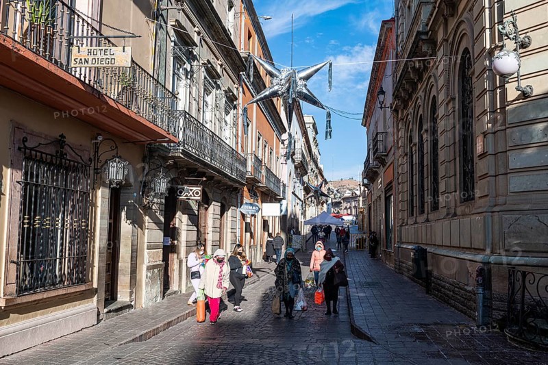 Historic center of the Unesco site Guanajuato, Mexico