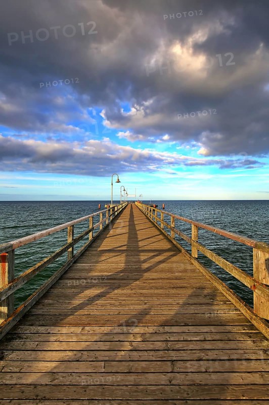 Pier on the Baltic Sea, Goehren