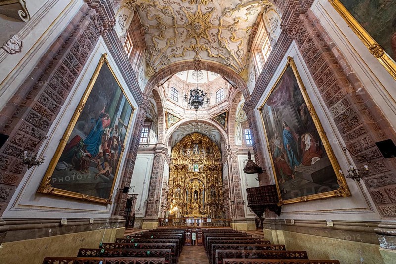 Templo De La Valenciana, Unesco site Guanajuato