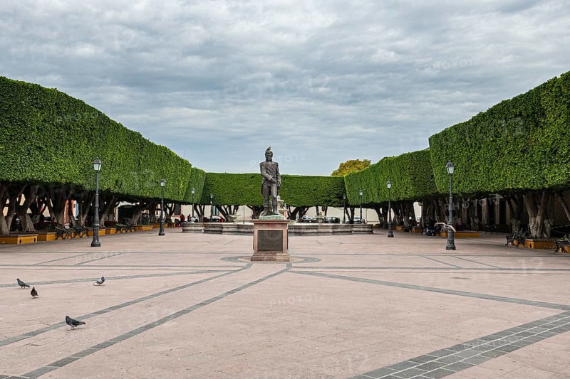 Jardin Guerrero, Unesco site Queretaro