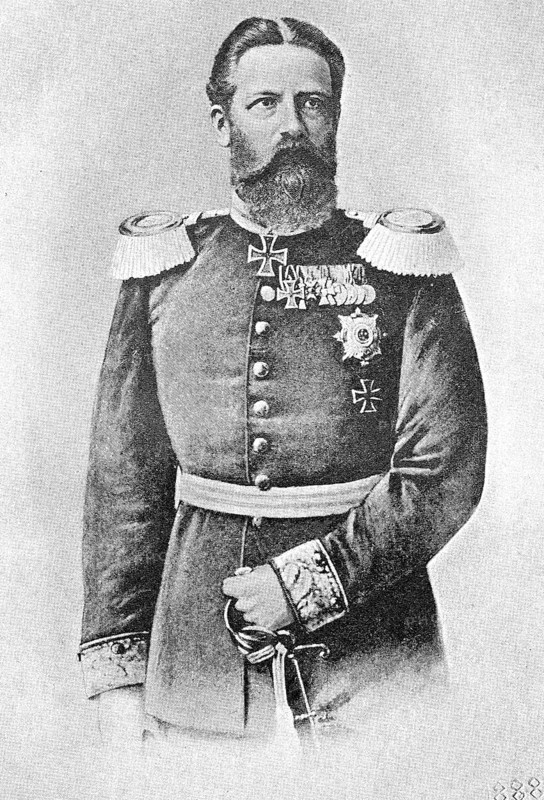 Frederick III with full name Frederick William Nicholas Charles of Prussia,