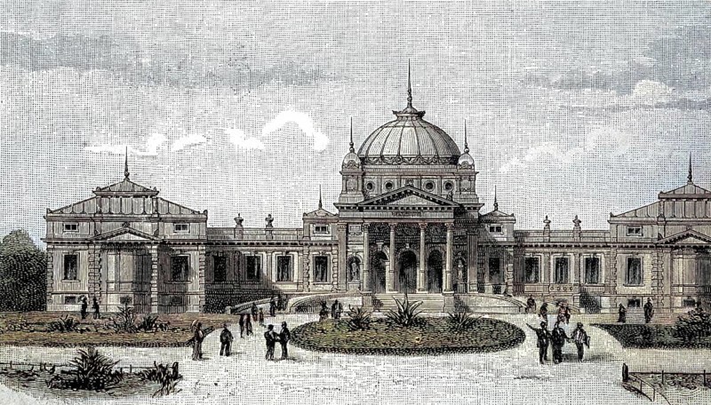 Kaiser-Wilhelms-Bad is a building in Bad Homburg vor der Hoehe, Germany