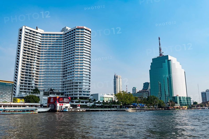 Skyline of Bangkok, Chao Phraya River