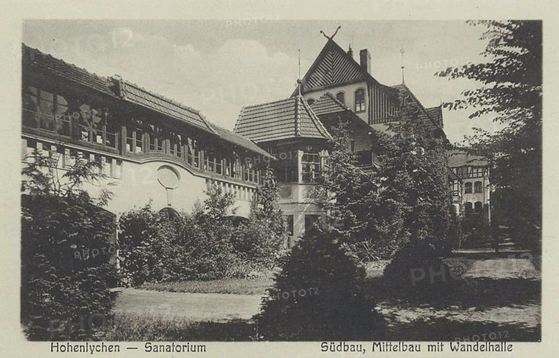 Sanatorium in Hohenlychen, district of Uckermark in the north of Brandenburg
