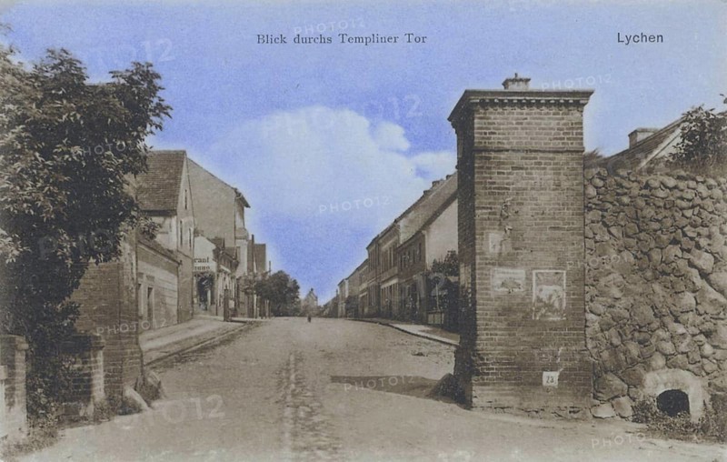 Lychen, view through the Templiner Tor