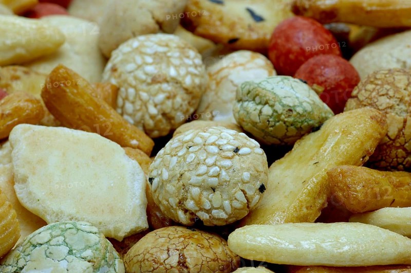 Rice biscuits, Japanese rice crackers