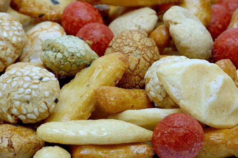 Rice biscuits, Japanese rice crackers