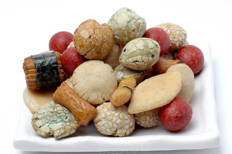 Rice biscuits, Japanese rice crackers