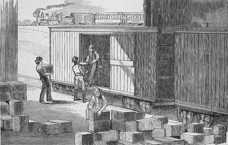 Thurber & Co canning factory in Moorestown, New Jersey