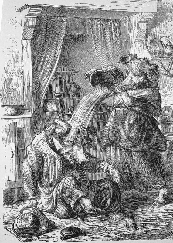 Humour, the drunken husband