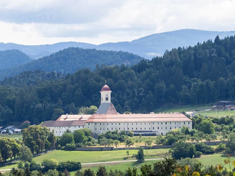 Sankt Georgen am Laengsee lake Monastery, Carinthia