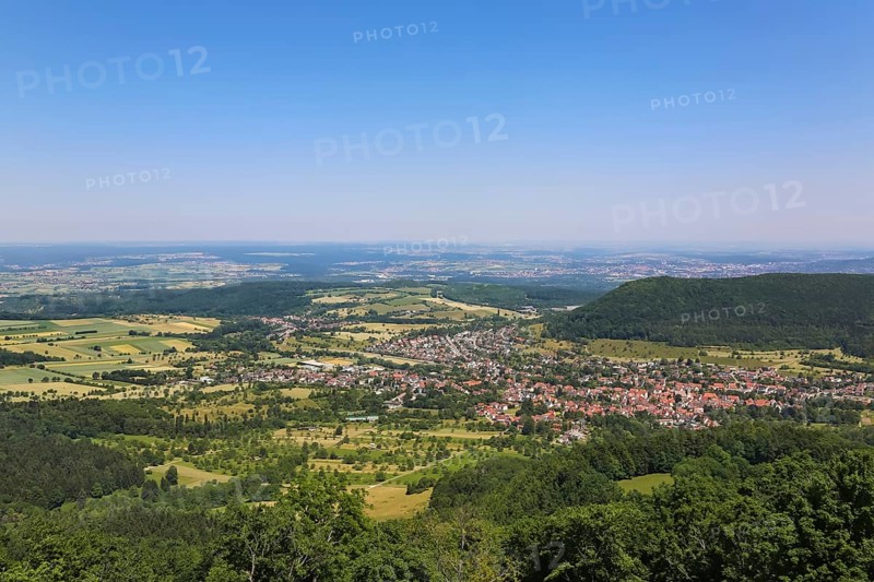 Rossberg, view from the Rossberg tower