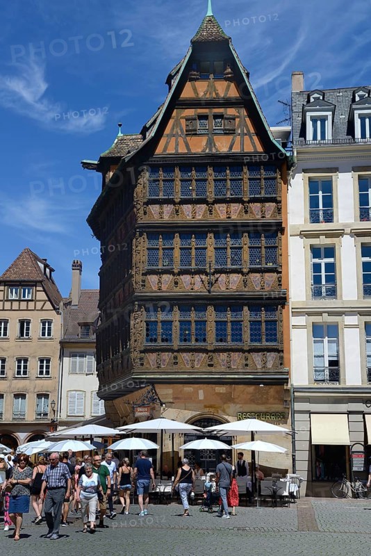 Kammerzell House, half-timbered house at the cathedral