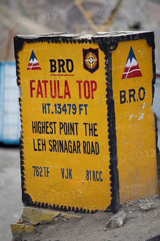 High altitude cross, Fatula Pass