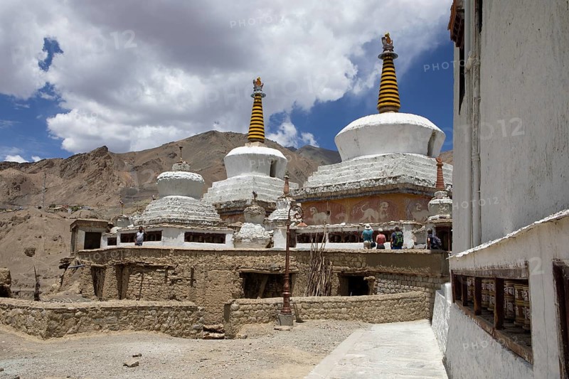 Choerten, Lamayuru Monastery or Lamayuru Gompa
