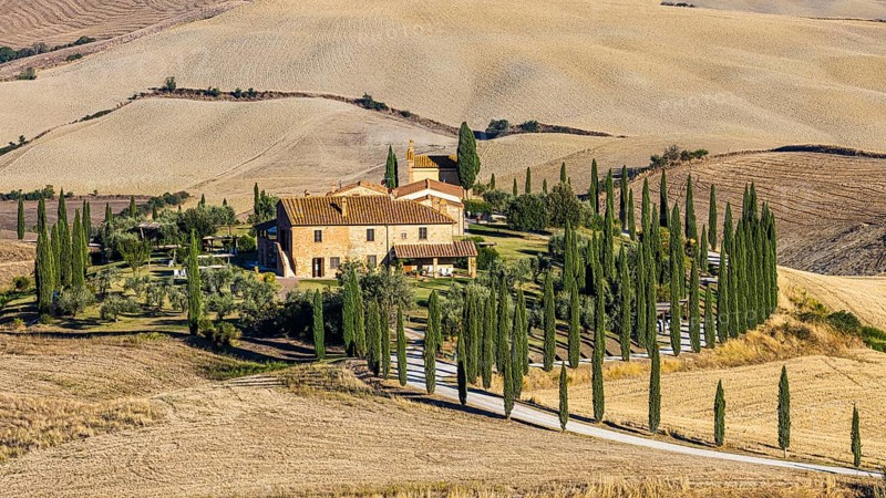 Country house Baccoleno, near Asciano
