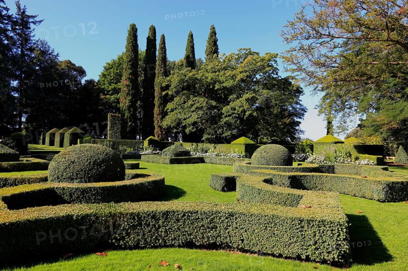 Hedges cut into shape, Jardins du Manoir d'Eyrignac