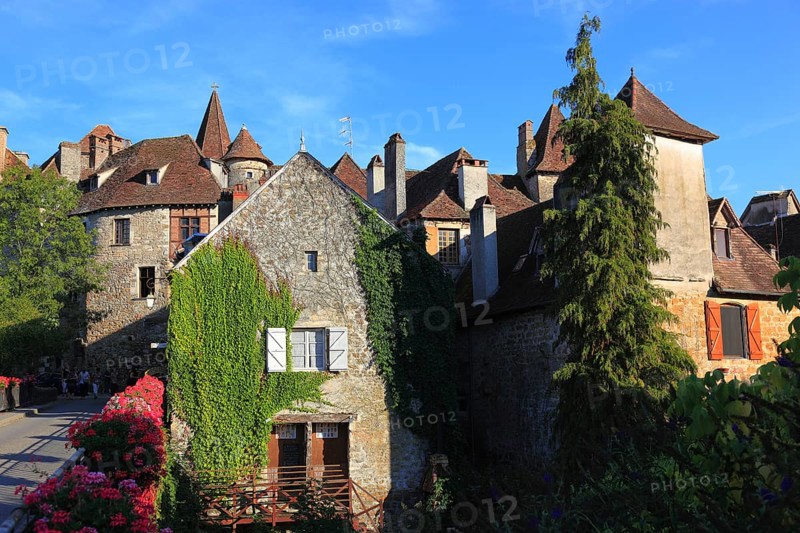 Carennac in the Lot department, Midi-Pyrenees