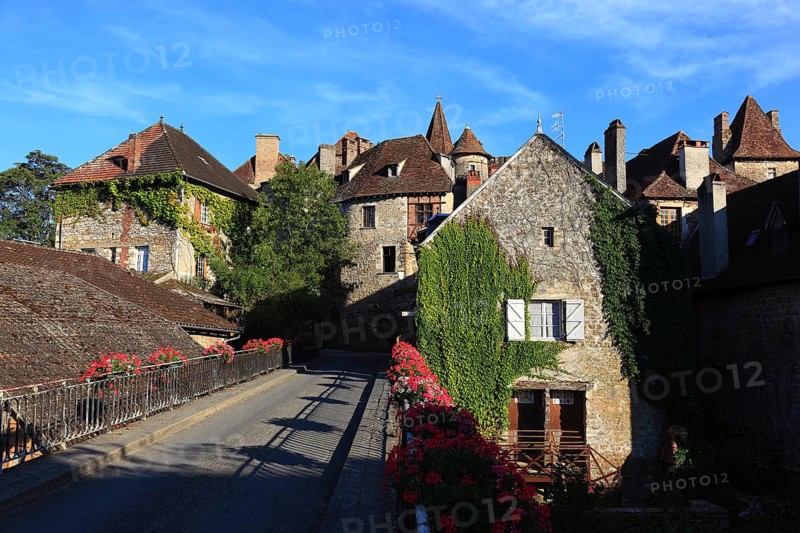 Carennac in the Lot department, Midi-Pyrenees