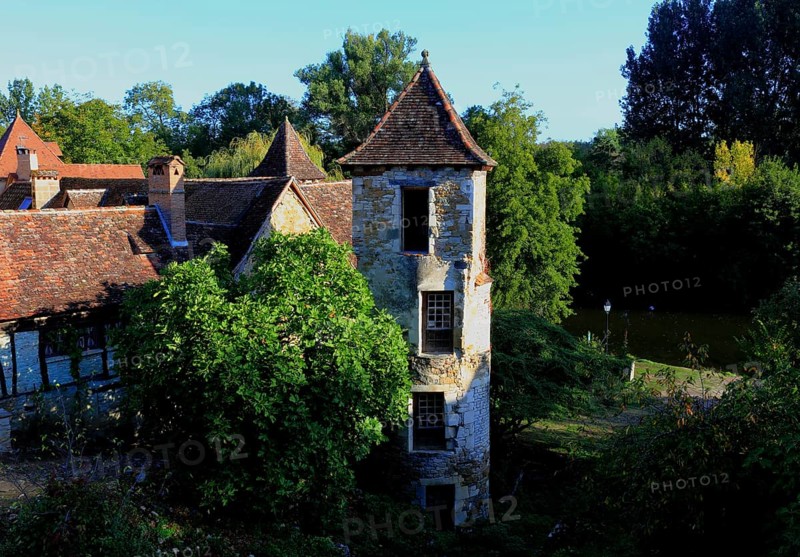 Carennac in the Lot department, Midi-Pyrenees