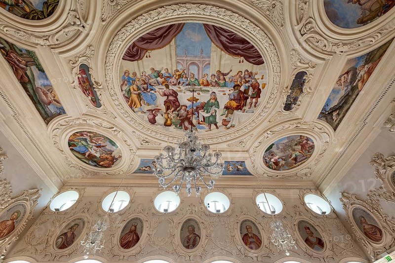 Ceiling Kaisersaal, Corvey Monastery