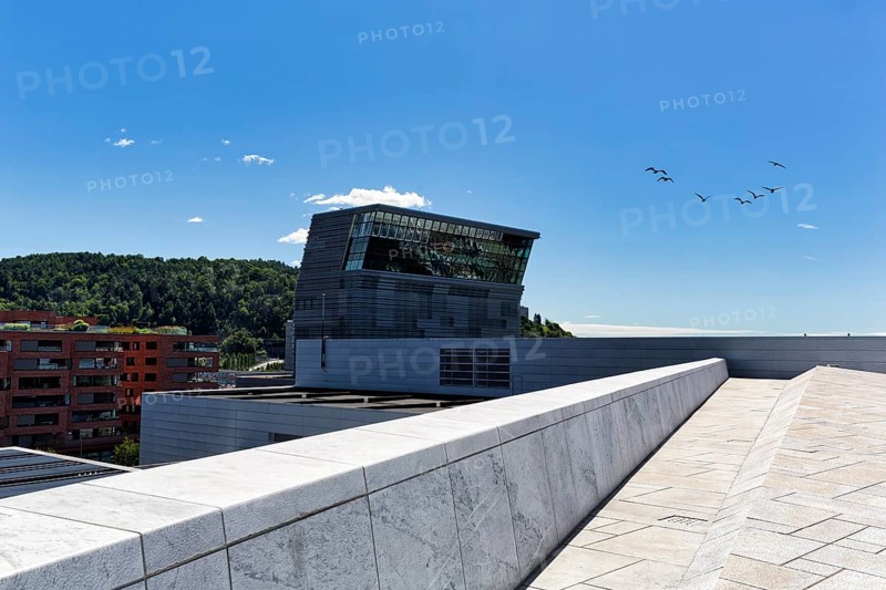 Roof of the opera, designers Kristian Blystad