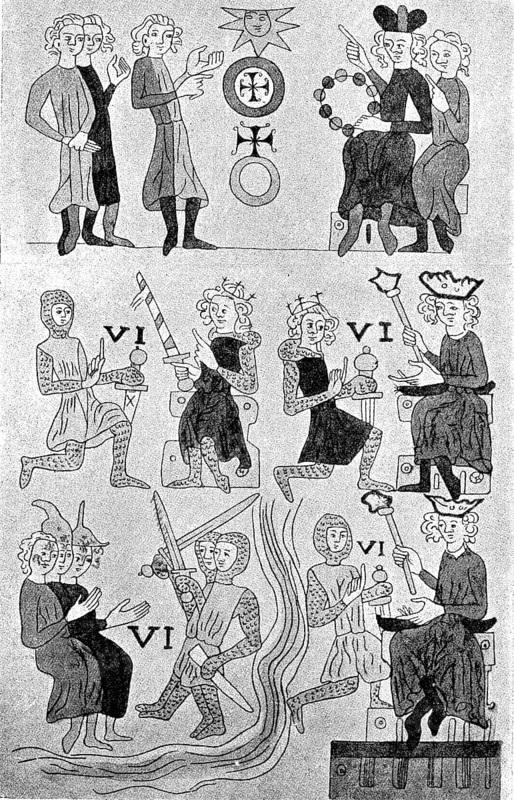 The feudal system formed the basis of the high medieval social order of the western states, especially the Holy Roman Empire