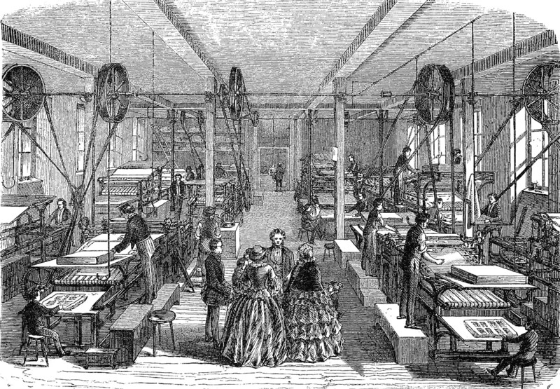 The Machine Room, the Brockhaus Offizin in Leipzig
