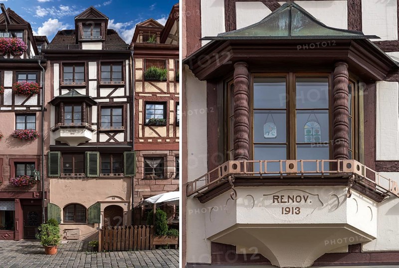 Historic half-timbered house with choir, totally renovated by the Friends of the Old Town