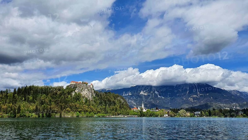 Bled Castle and Church, Lake Bled
