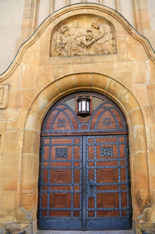 St. Martin's Church Ebingen near Albstadt. Zollernalbkreis, Tuebingen