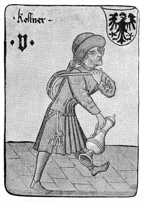 The waiter, vintner