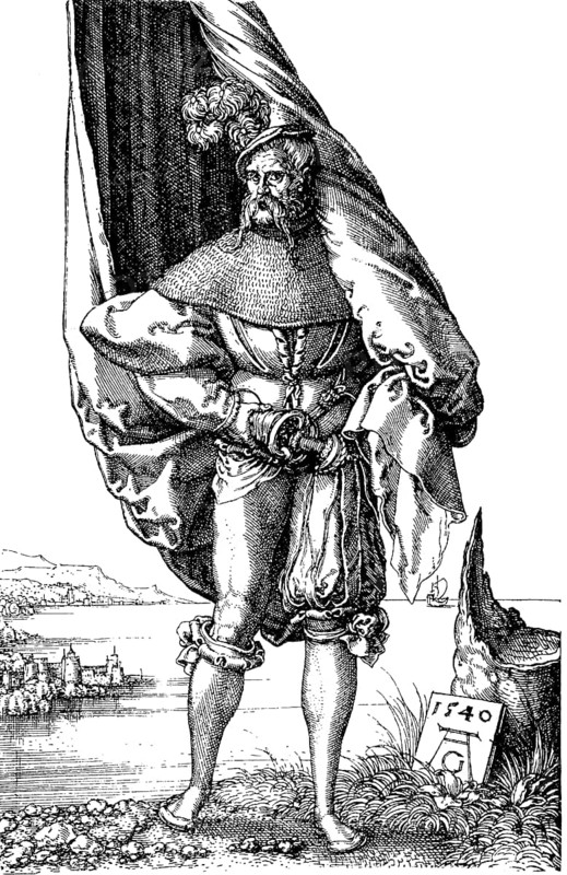 Flag bearer, officer candidate