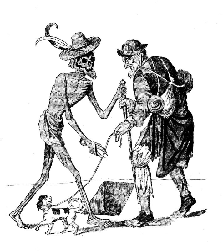 The Dead Man and the Beggar, from the Dance of Death