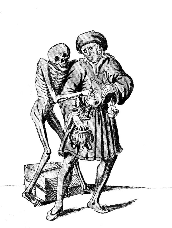 Death and the Merchant, from the Dance of Death