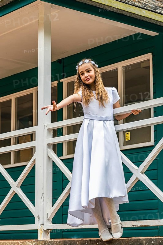 First Holy Communion of Little Girl,