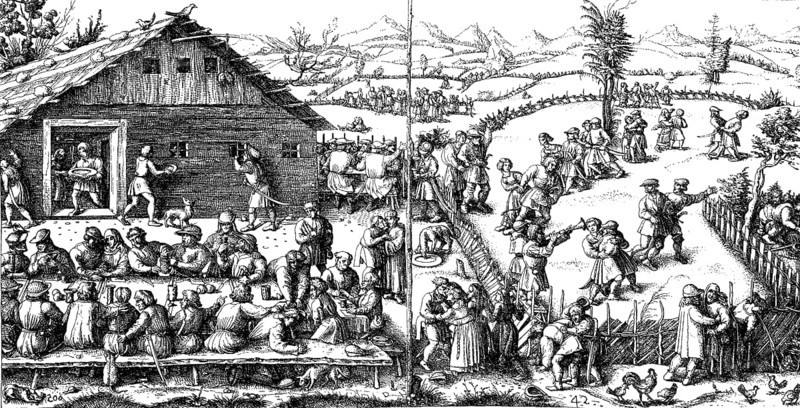 A feast, banquet